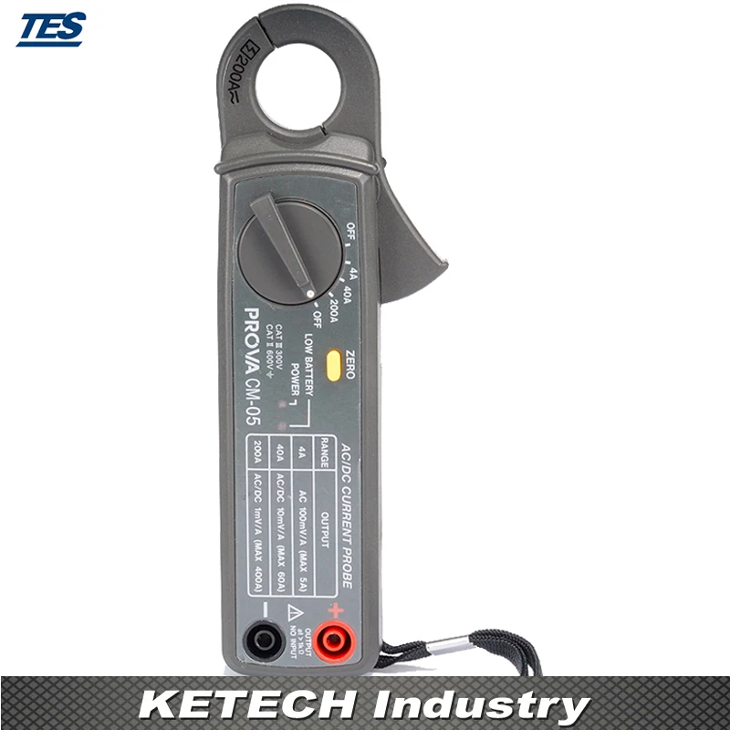 

DC/AC Current Probe,Current Tester Clamp Meter CM05