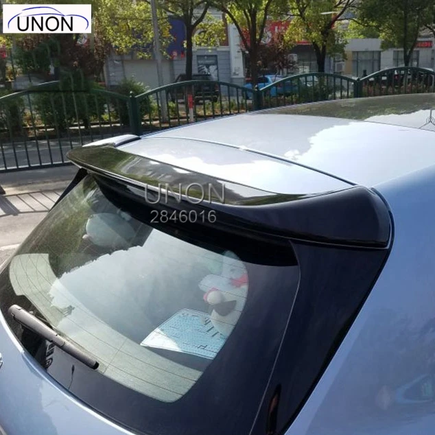 

For Peugeot 308S 2014-2016 High quality ABS material rear wing spoiler primer or DIY color 308S rear roof spoiler