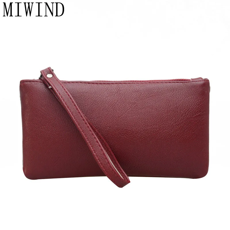 2017 New Women Clutch Bags Pu Leather Flap Small Women Handbags Casual Day Clutches Bag Wallets ...