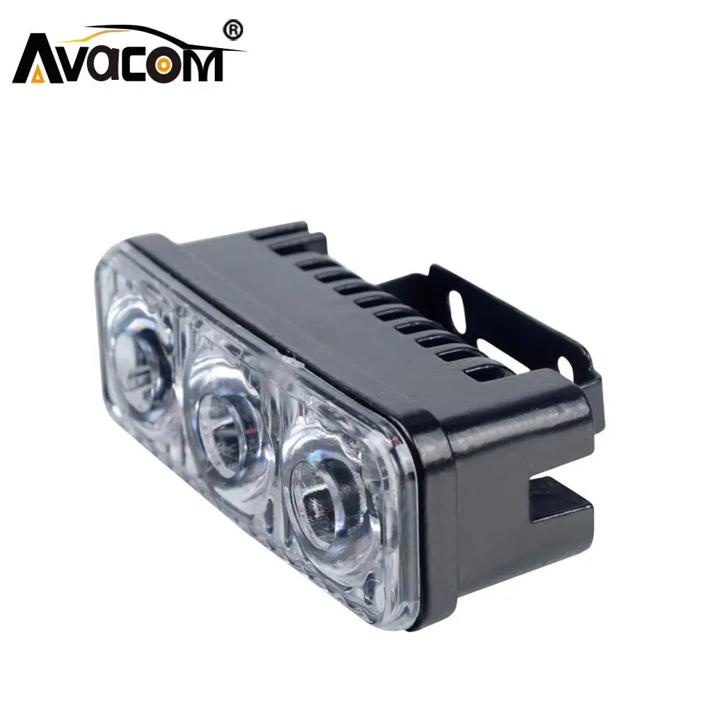 Avacom Супер Белый светодиодный Рабочий СВЕТОДИОДНЫЙ свет 12 В внедорожная лампа 6500 К 18 Вт для автомобиля внедорожник ATV грузовик автомобиль-Стайлинг авто аксессуары - Цвет: 3 LED