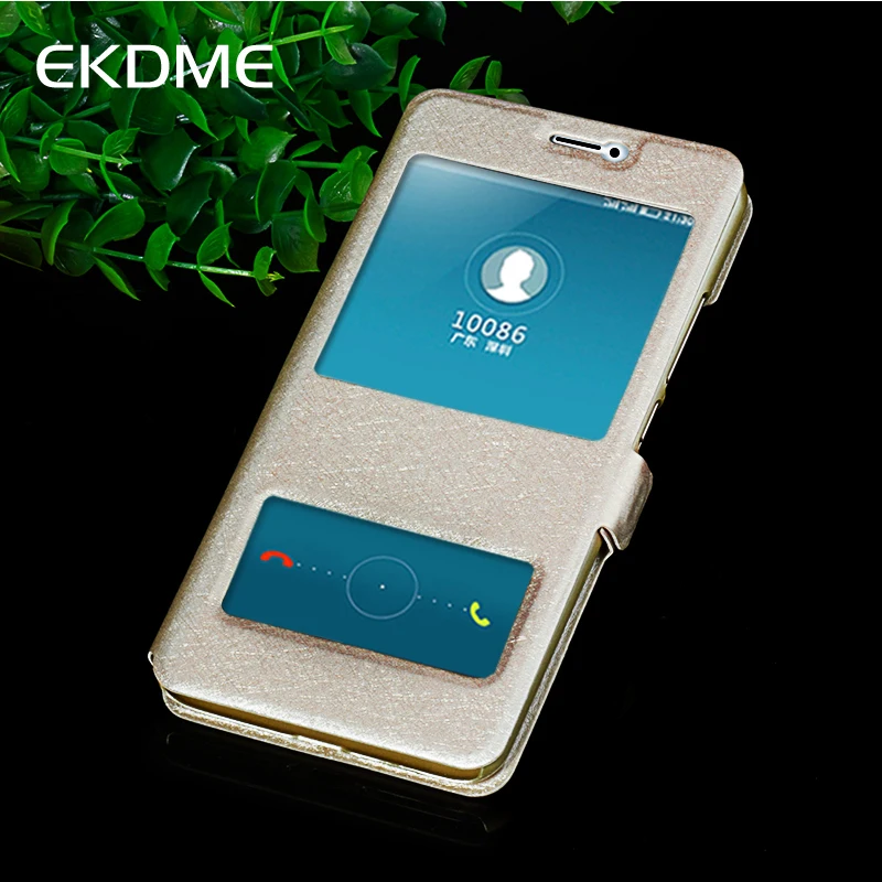 EKDME جلد حالة ل Meizu M6 M3 M2 ملاحظة برو 7 M5C U10 M3S U20 M3mini A5 غطاء ل Meizu m6 ملاحظة برو 7 مع موقف نافذة قذيفة