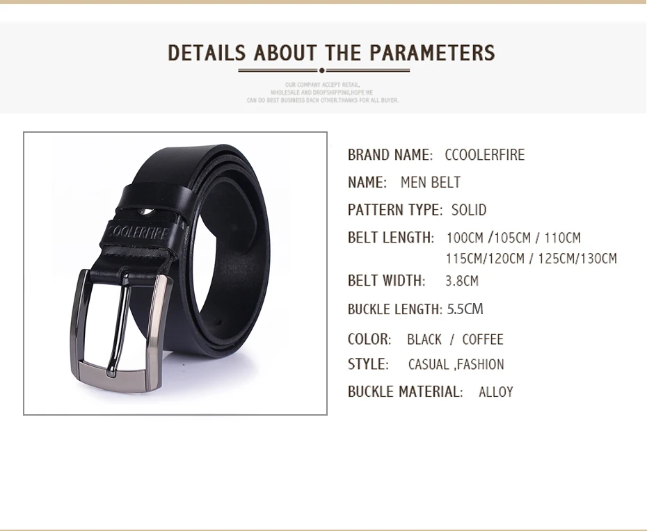 Genuine Leather Belt Luxury Designer Cowskin Jeans Cowboy Xmas Gifts For Him Men