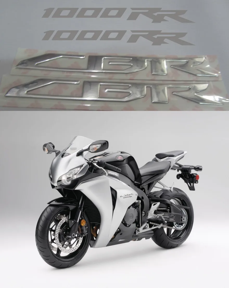 

KODASKIN 3M 3D decals or stickers For 3M FUEL TANK LEFT RIGHT SIDE EMBLEM GENUINE OEM FOR CBR1000RR 08 09 10 11 12