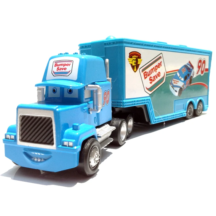Free Shipping Brand New Pixar Cars Bumper Save Hauler Lorry Race Truck