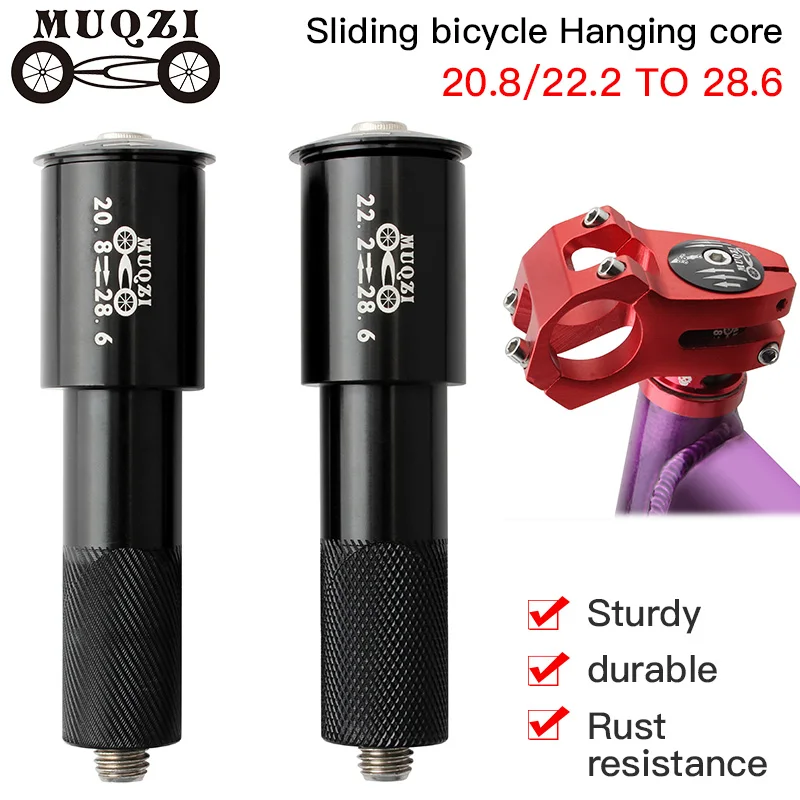 

MUQZI child balance Sliding bike S car Stand up Fork Conversion rod Vertical core Hanging core Riser 20.8/22.2MM