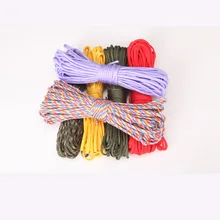 100 метров парашютный шнур Paracorde 550 шнур веревка Mil Spec Тип III 7 Strand 4 мм Паракорд скалолазание кемпинг шнур для парашюта