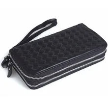 Женская Кожаная Сумка TIDING, ручная работа, клетчатые кошельки, дизайнерский клатч, известный бренд, женский клатч, 40092