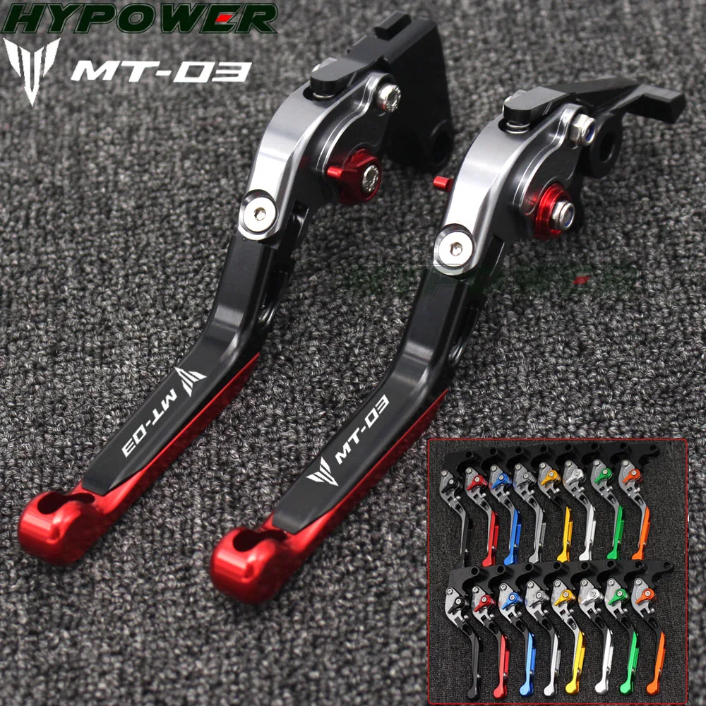 

For YAMAHA MT-03 MT03 MT 03 2005-2014 2006 2007 2008 2009 2010 Motorcycle Accessories Folding Extendable Brake Clutch Levers