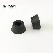 50 шт. подставка из пластика ABS пластиковая рама подушка для ног колодки Черный твердый пластик Твердые коврики