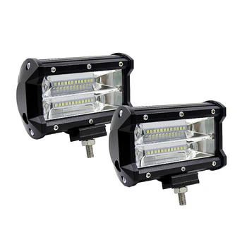 

72W Work Lights Bar Spotlight For Ford Jeep ATV SUV Boats Truck Offroad Motorcycle road Lamp LED Bar Fog Lights