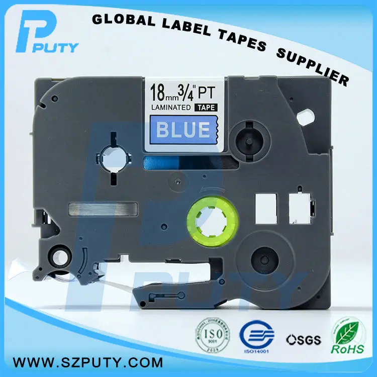 TZ-545 White on Blue & 18mm