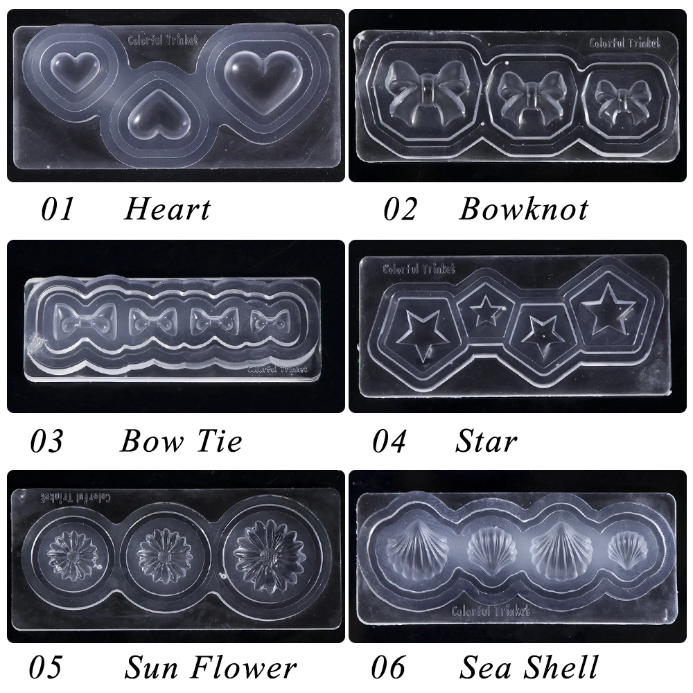1 шт 3D резьба силиконовая форма для ногтей штамповка Камелия/оболочка/галстук-бабочка/звездный узор DIY УФ-гель акриловые кристаллы шаблоны для ногтей CH092