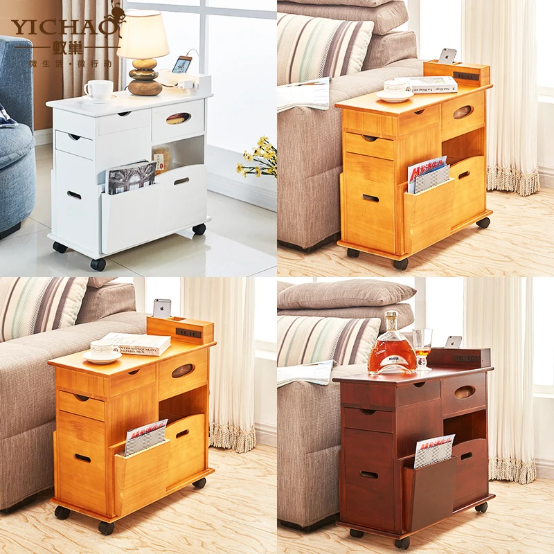 Storage Box Cabinet Dressing Table Jewelry Mobile Sofa Side mirror drawers furniture coffee table table basse mesa muebles