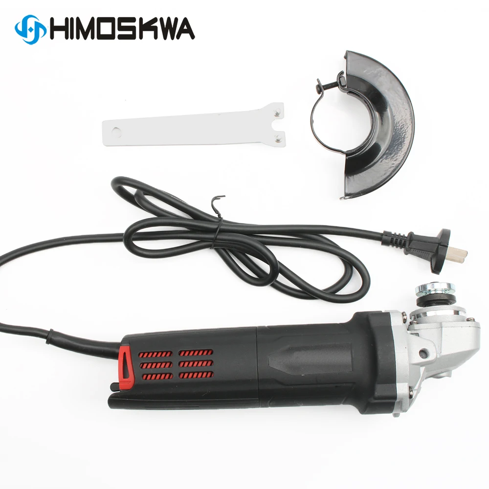 

HIMOSKWA 950W 11000rpm High Quality Electric Angle Grinder Household angle grinder Multi function speed regulating angle grinder