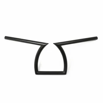 

Black Z Bar 8-3/4" Rise 22mm 7/8" Drag Handlebar For Harley Honda Suzuki Kawasaki Yamaha Bobber Custom Chopper Cafe Racer
