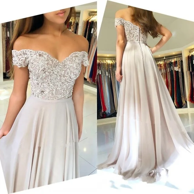 chiffon prom dress 2019