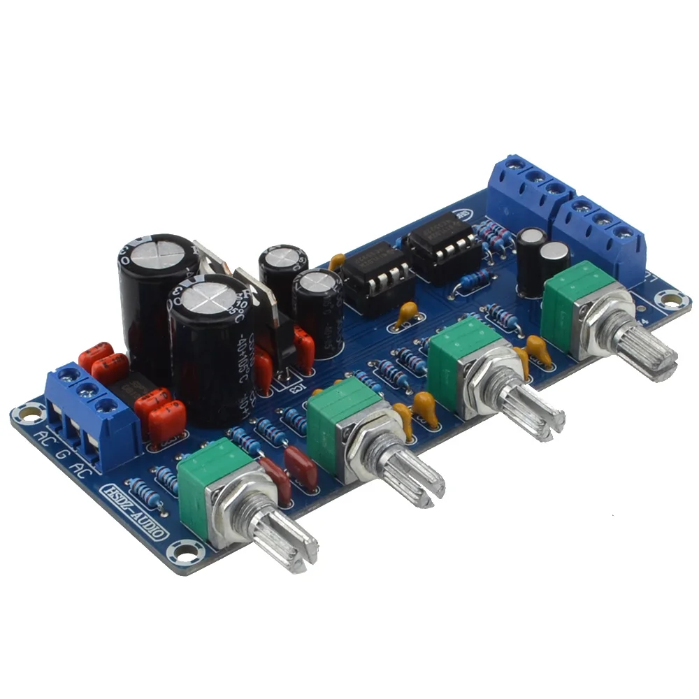 

NE5532 Preamp Stereo HIFI NE5532 Tone Board Preamplifier Free Shipping 12000397