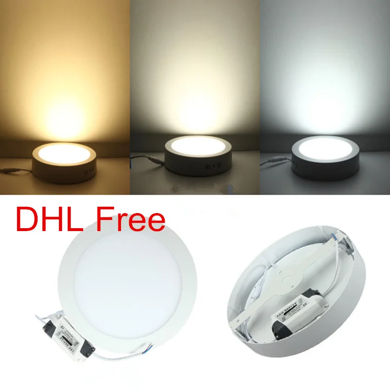 9W/15W/25W Round Led Panel Light Surface Mounted Downlight lighting Led