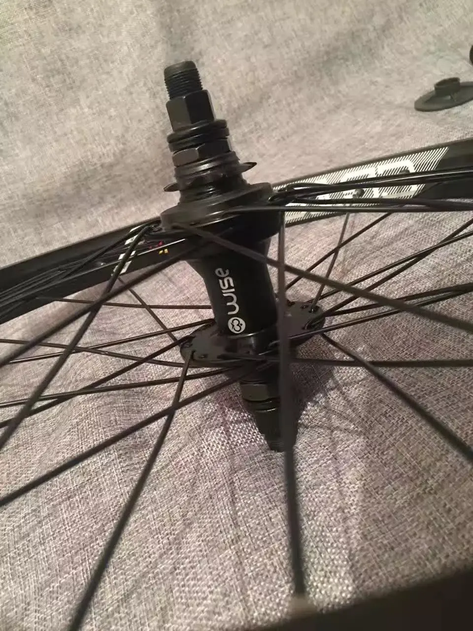 Perfect SUN x Wise BMX wheels  36h ball bearings bmx hubs & double wall bmx rims 2