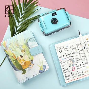 

Kinbor A6 Cartoon Fox Planner Notebook Personal Diary/Weekly plann/Agenda Cute Forest Travel Journey Notebook School Supplies