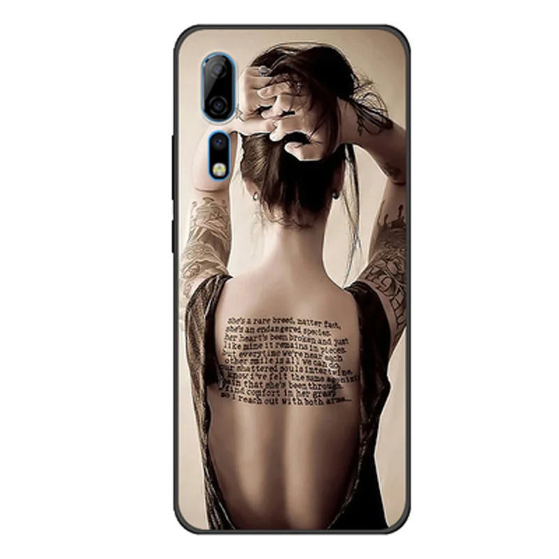 Для zte Axon 10 Pro Чехол Axon10 Pro beauty girl роскошный силиконовый мягкий ТПУ чехол Axon 10Pro чехол для zte A2020 Pro