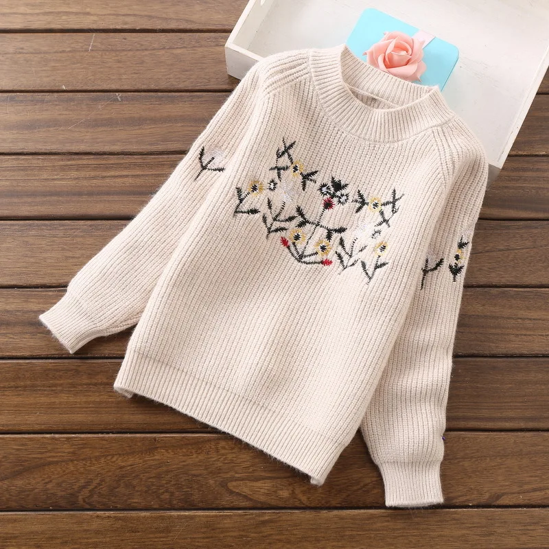 

2018 fashion girls sweaters children clothing child sweaters 2-6years child clothing A8070
