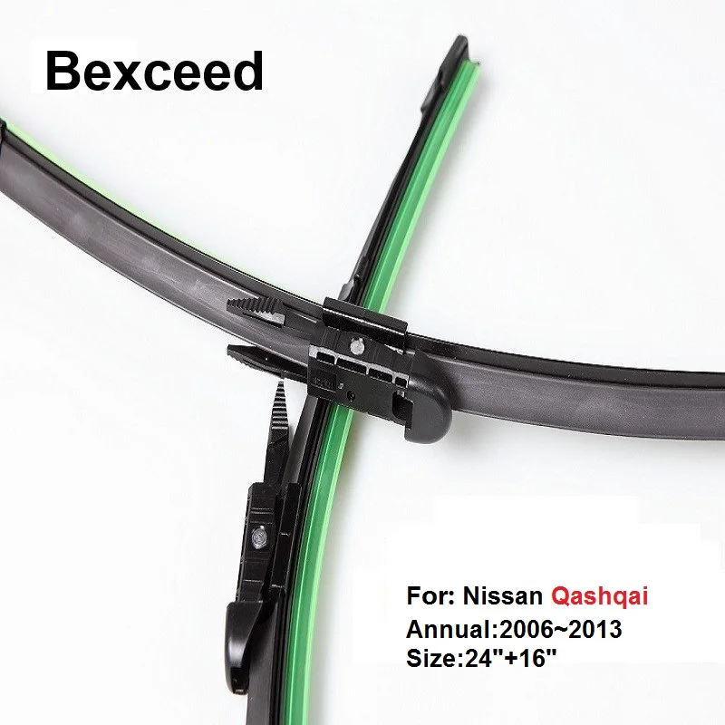 1 Pair(24"+16") High Quality Bexceed of wiper arm pull Car Windshield