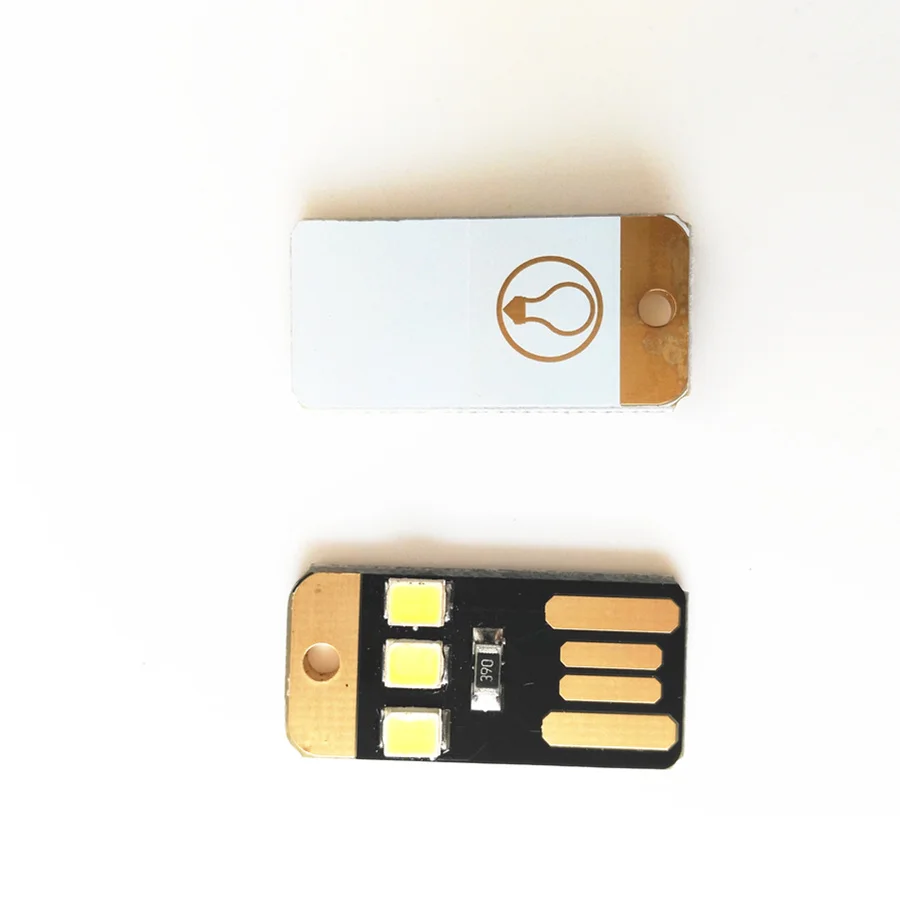 Светодиодный Ночной светильник 2835 SMD карманный мини с питанием от USB и 3