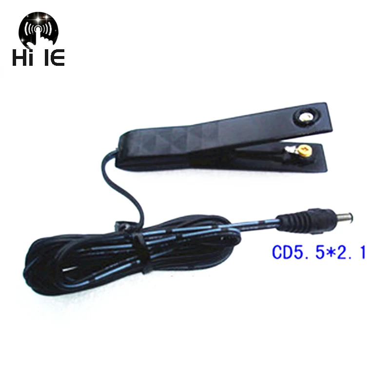 

1.8mm Inverter Manual Switch Hand Pinch Switch Black Soft Plastic Switch Copper Contact Switch DC 5.5*2.1mm