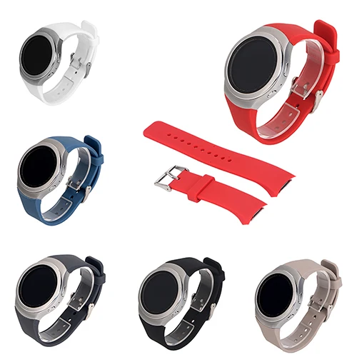

Unisex Silicone Strap Watchband Replacement for Samsung Galaxy Gear S2 R720 TR