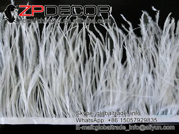 ZPDECOR перья 10 ярдов/партия 4 6 дюймов хорошее качество Ширина Оптовая Продажа