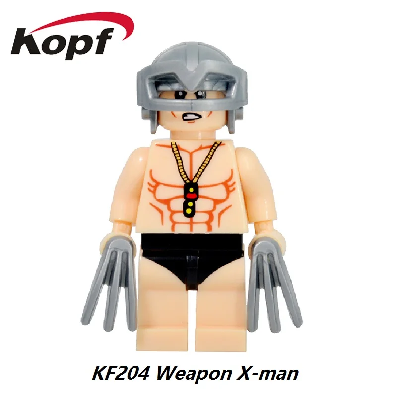 20Pcs KF932 Robocop Movie Alex J. Murphy Wars Voltron Team Godmars Building Blocks Gift Toys for children Super Heroes KOPF - Цвет: KF204 Without Box