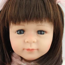 Дизайн младенец получивший новую жизнь Кукла Adora Девочка сладкий ребенок кукла подарок на день рождения игрушки для девочек голубые глаза