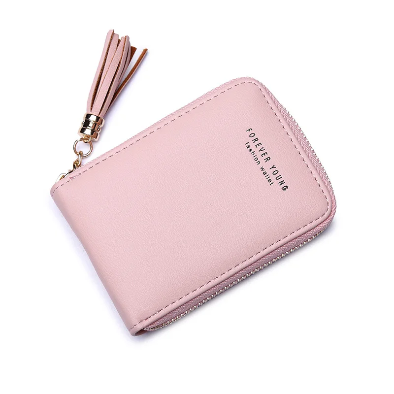 

Miyahouse Credit Card Holder PU Leather Wallets For Female Business Card Lady's Purses Women's ID Holders With Banknote Position