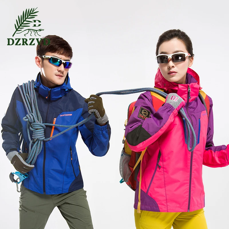 2016 Outdoor Spring Hiking Softshell Elastic Waterproof Jacket Men