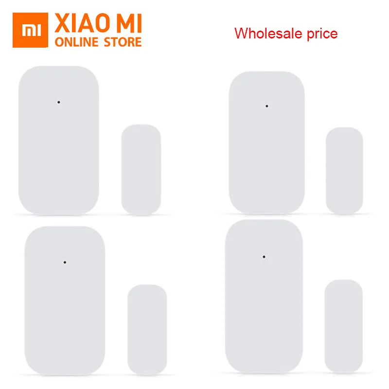 

Bulk Xiaomi Aqara Door Window Sensor Zigbee Wireless Connection Smart Mini door sensor Work With Mi App For Android IOS Phone