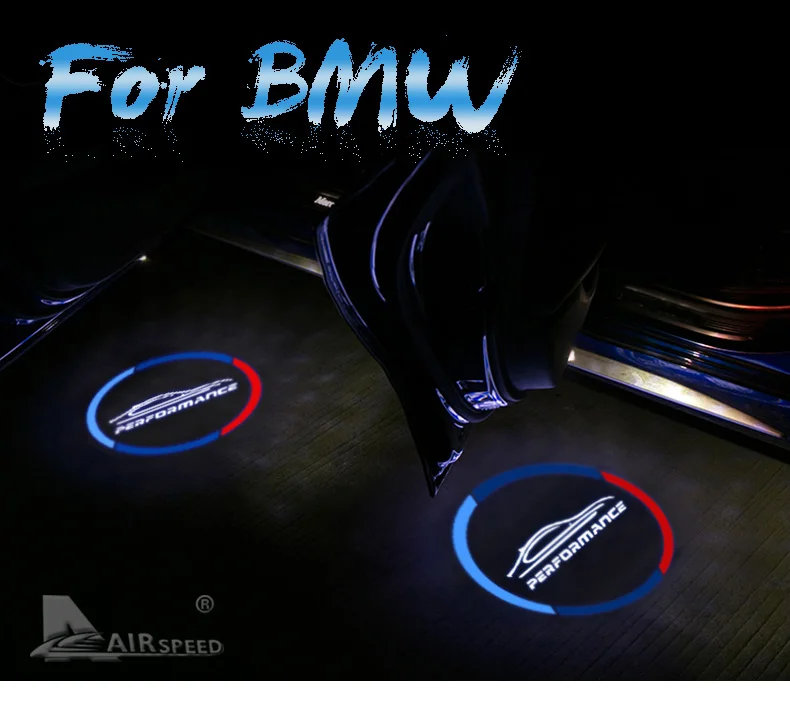 Car LED Projector Laser Logo Lights Door Light for BMW E90 E91 E92 E93 M3 E60 E61 F10 F07 M5 E63 E64 F12 F13 M6 E65 E66 (1)