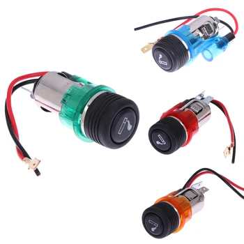 

12V 120W Motorcycle Car Boat Cigarette Lighter Power Socket Out Plug Universal Cigarette Lighter High Quality Usb Wall Socket
