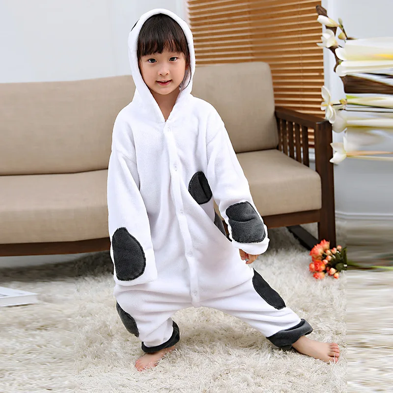 

Kid Boys Baymax Lemur Wolf Bird Bat Cosplay One piece Pajama Baby Girls Winter Sleepwear Halloween Party dress Hooded Costume