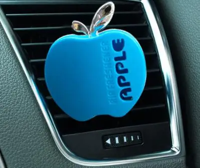 Parfum автомобильный Стайлинг ароматизатор в автомобиле 100 автомобильный освежитель воздуха в форме яблока для VW Ford Киа Renault 1 шт - Название цвета: as the photos