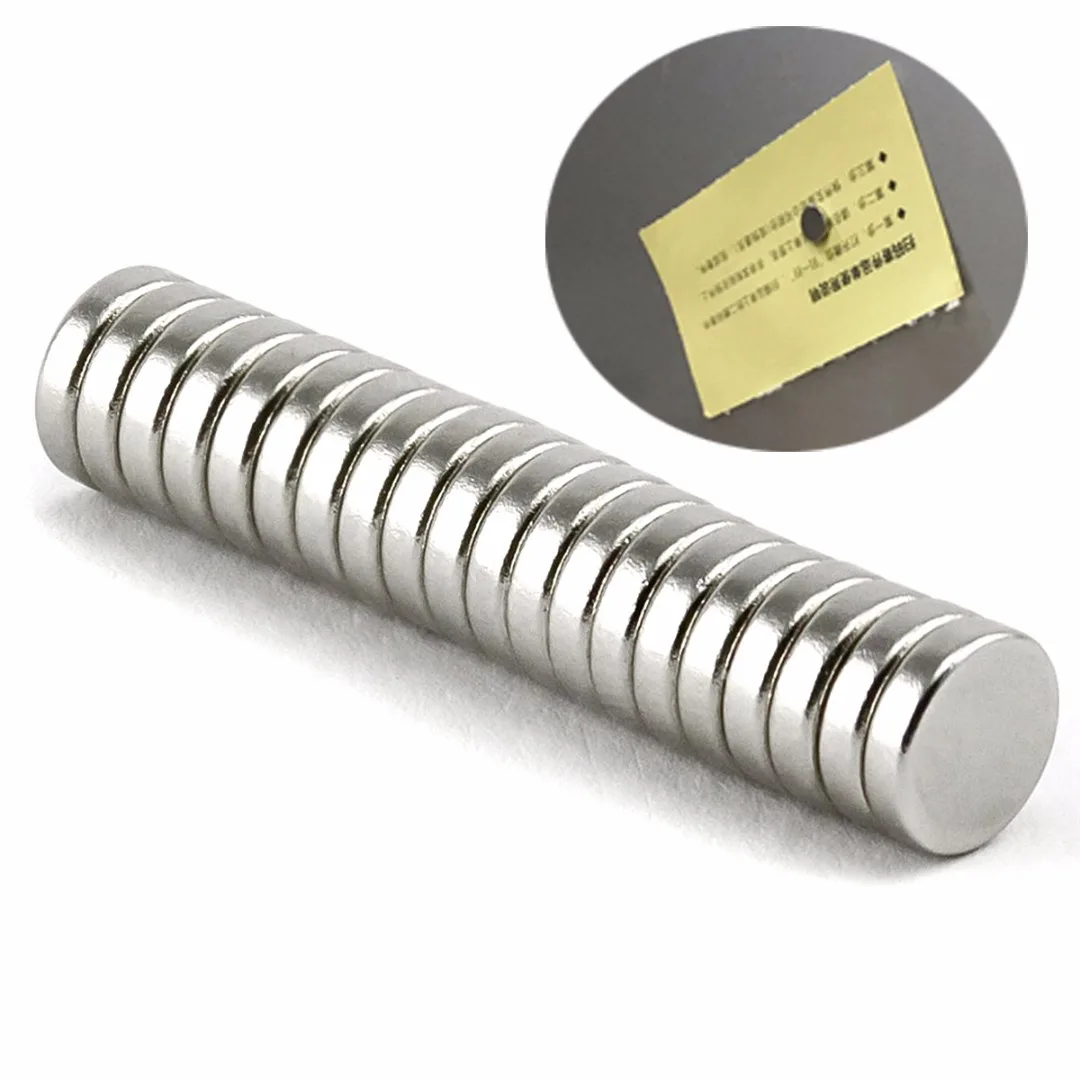Buy 20pcs NdFeB N38 Neodymium 8mm*2mm Powerful