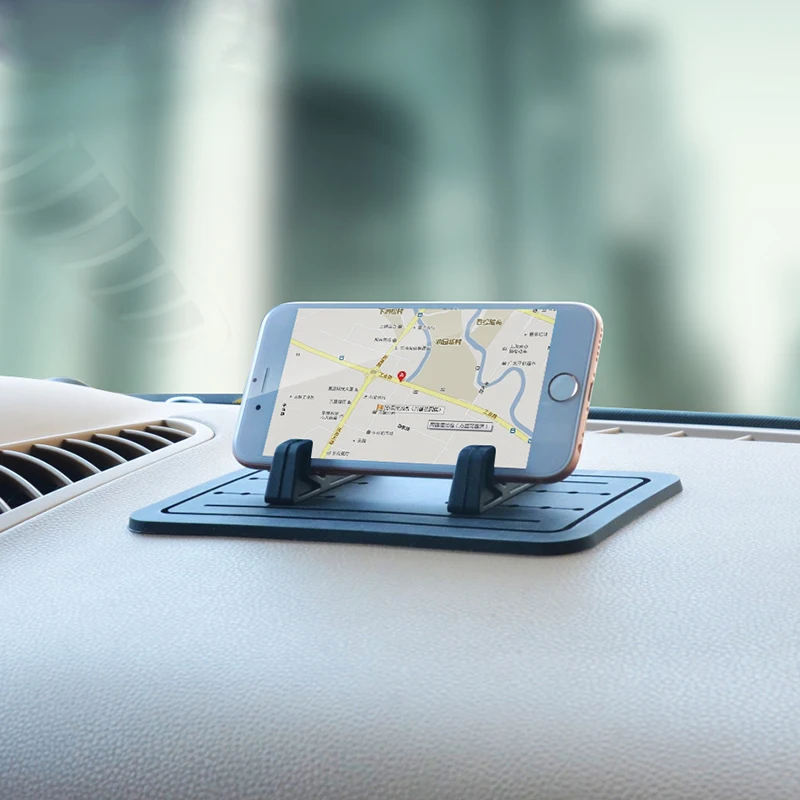 Sillicone Phone Car Holder Universal Stand Support Telephone Accessories for iPhone 7 X 6s 8 plus Xiaomi Huawei Samsung | Мобильные