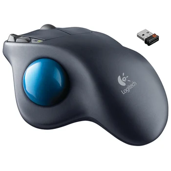 

100% Original Logitech M570 2.4Ghz Wireless Trackball Mouse Ergonomic Vertical Professional Drawing Laser Mice For Win10/8/7