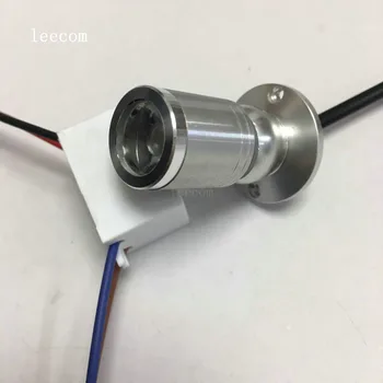 

10pcs/lot Non dimmableLed Spot Light Cabinet Lamp 3w High Power Led White Warm White AC85-277V Indoor Lighting