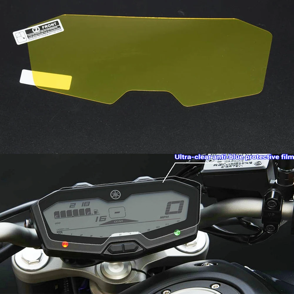 Защитная пленка Km для YAMAHA MT07 износостойкая Взрывозащищенная с защитой от