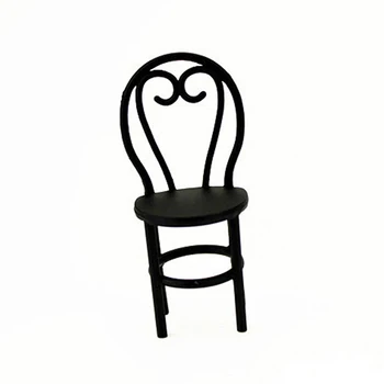 

1 Set 1:12 Miniature casual dining table and chairs dollhouse DIY decor accessories childern gifts мебель для кукол