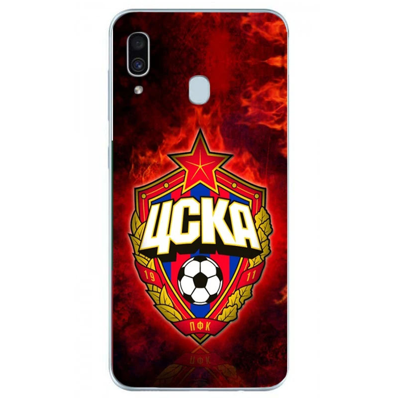 

PFC CSKA Moscow football Paint Case For Samsung Galaxy M10 M20 M30 A10 A20 A20e A30 A40 A50 A60 A70 Phone Printed silicone Cover