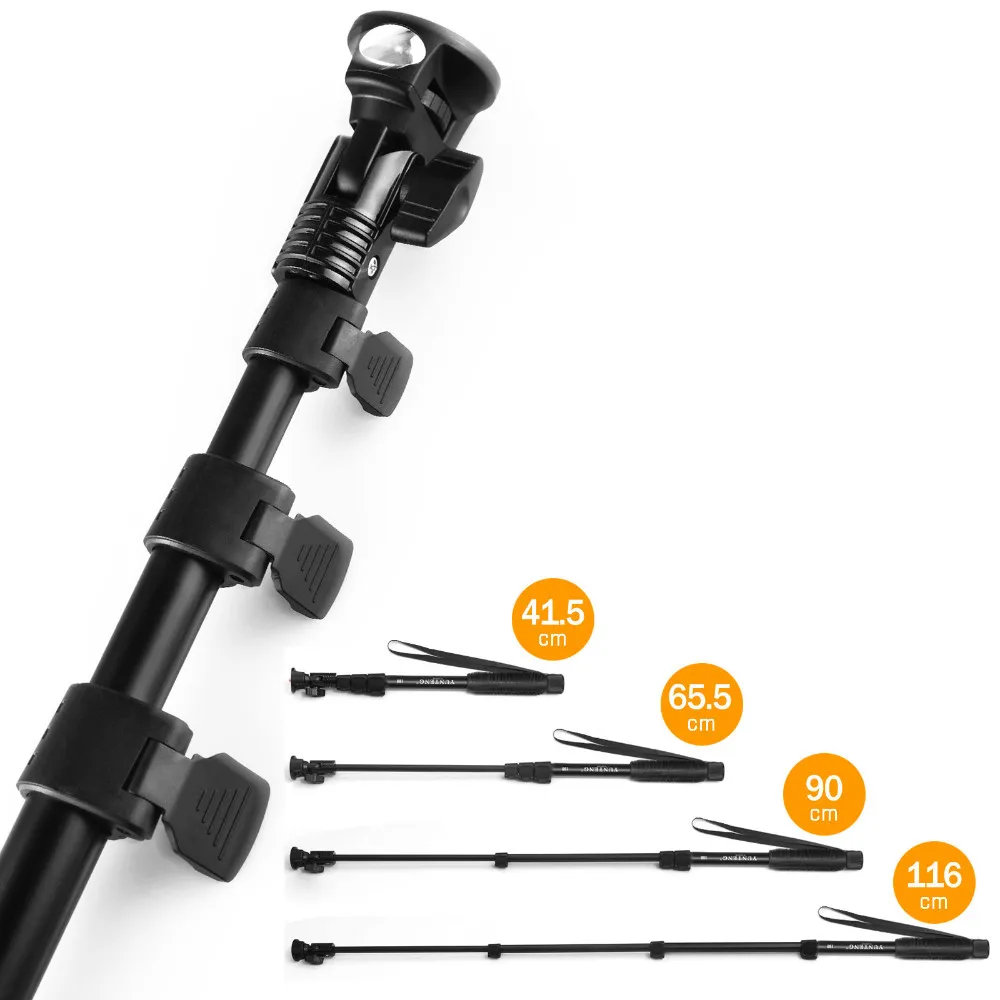 YunTeng 188 3 in 1 Bluetooth Extendable Monopod Selfie stick For iPhone Samsung  6