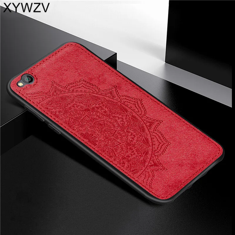 Xiaomi Redmi GO Shockproof Soft TPU Silicone Cloth Texture Hard PC Phone Case Xiaomi Redmi Go Back Cover Xiaomi Redmi GO Fundas
