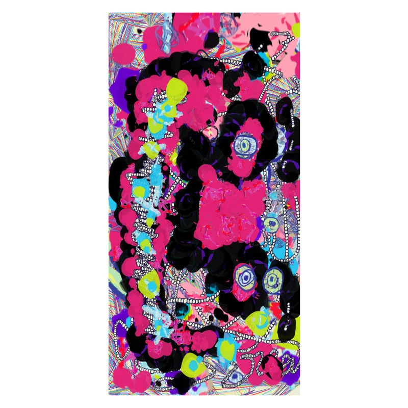 Cage The Elephant Print 35*70cm Bamboo Fiber Beach Hand Towel Fast Drying Travel Sports Camping Swiming Bath Wash Cloth | Дом и сад